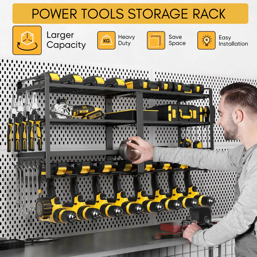 PowerHub Wall Organizer