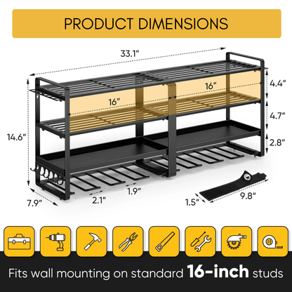 PowerHub Wall Organizer
